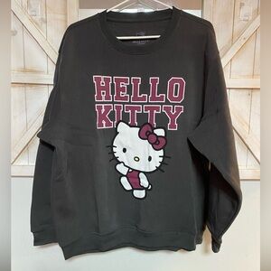 Hello Kitty Black and Pink Sweatshirt